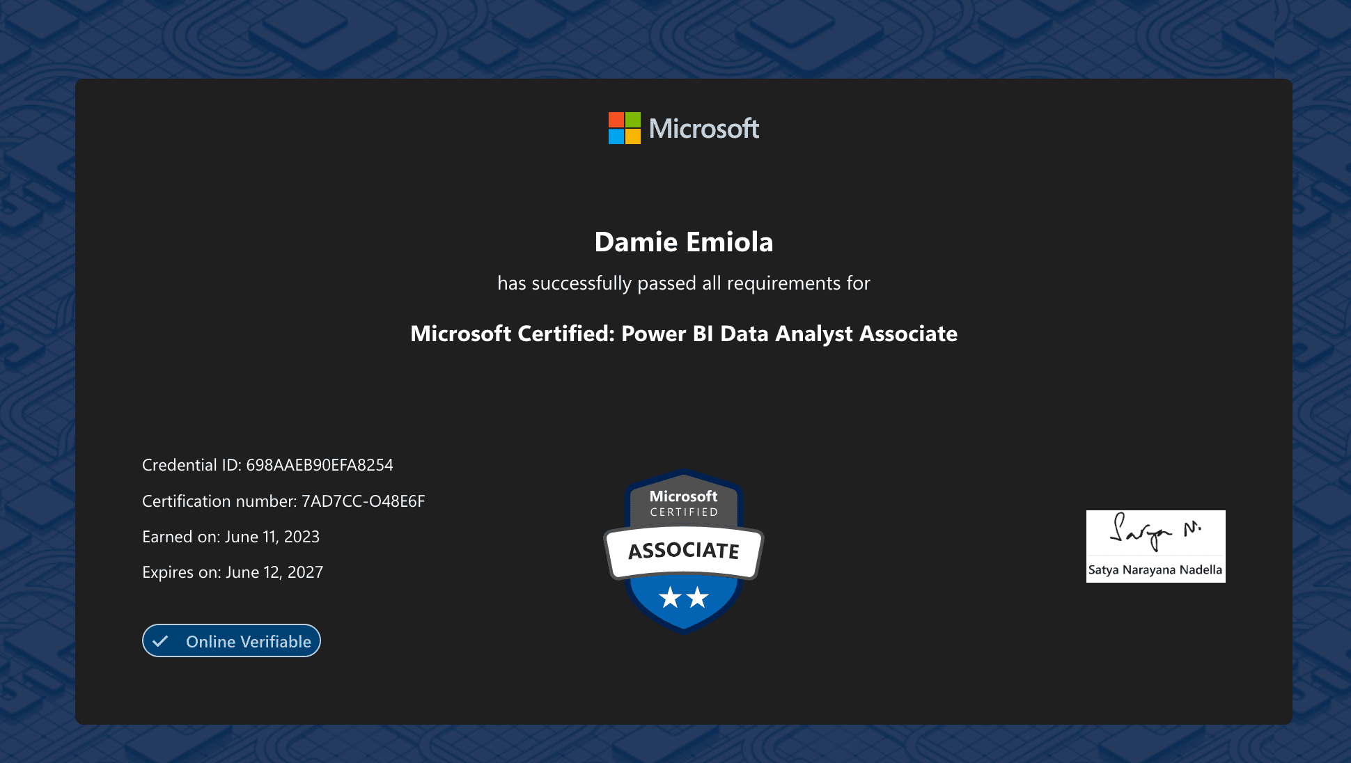 Microsoft Certified